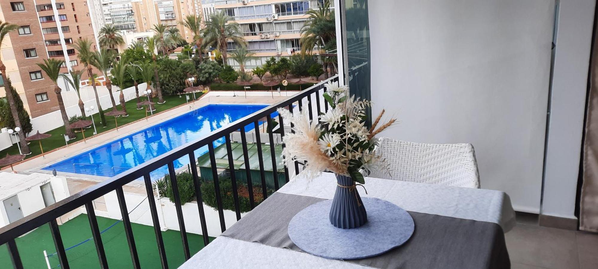 Happy Loix Wifi Aa Garage Piscina Benidorm Exterior foto